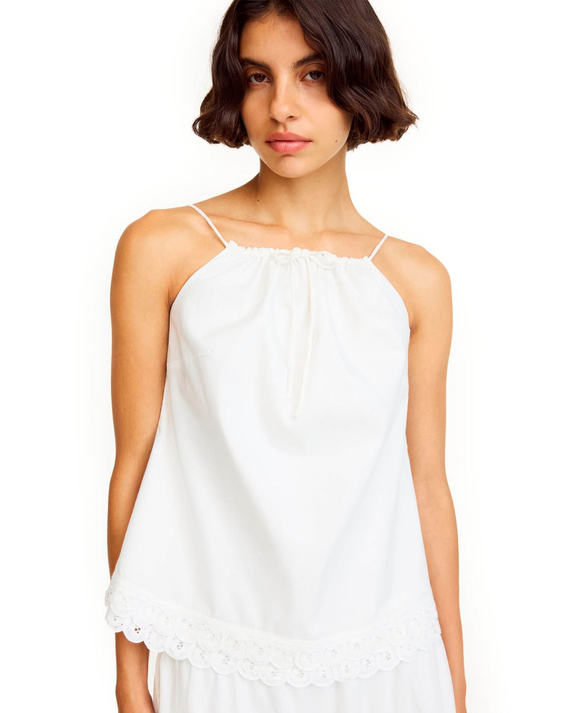 Elle Top Soft White