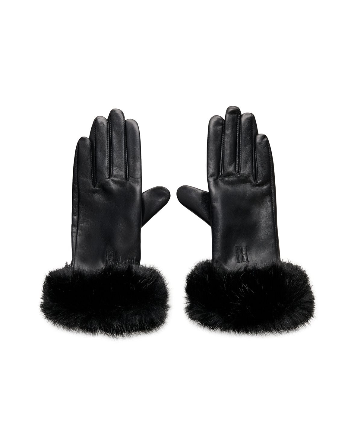 Genna Leather Gloves Black