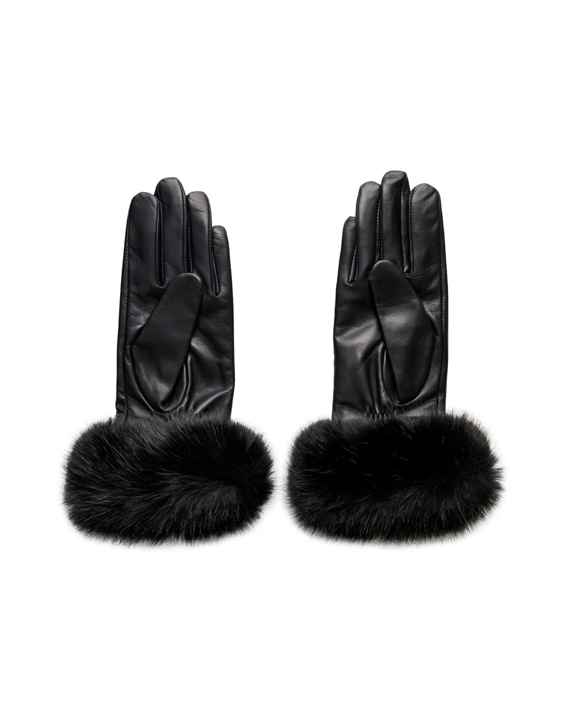 Genna Leather Gloves Black