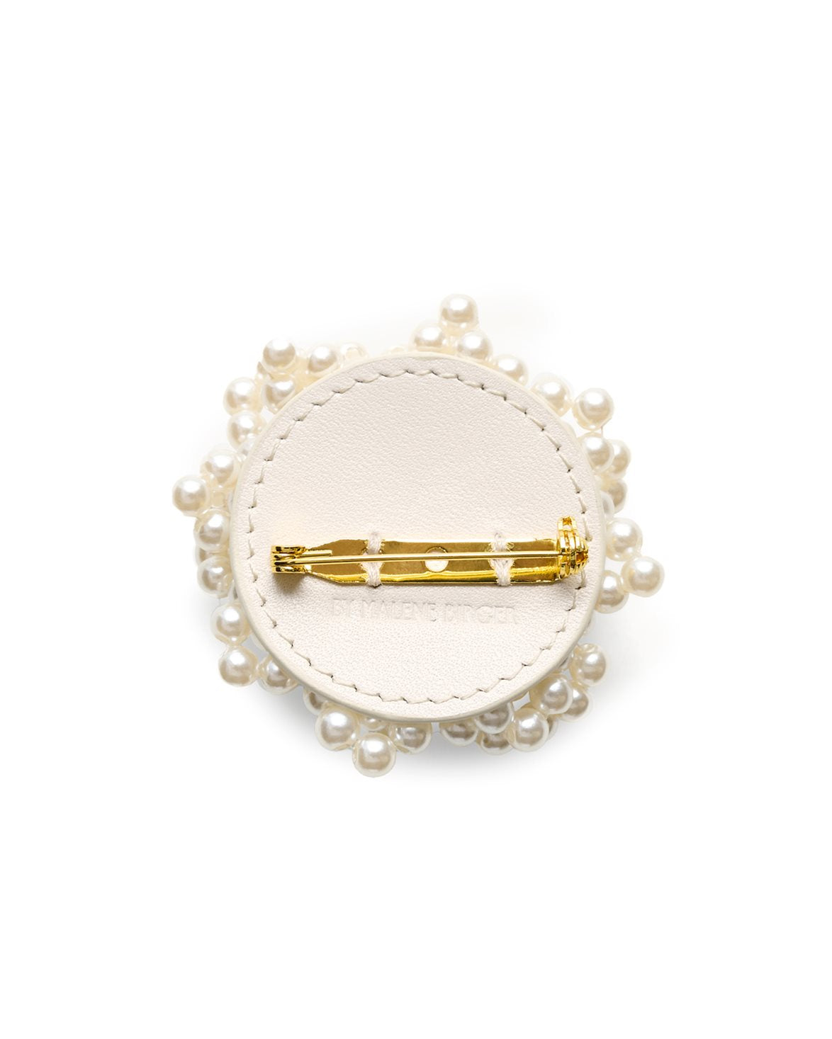 Helea Brooch Soft White