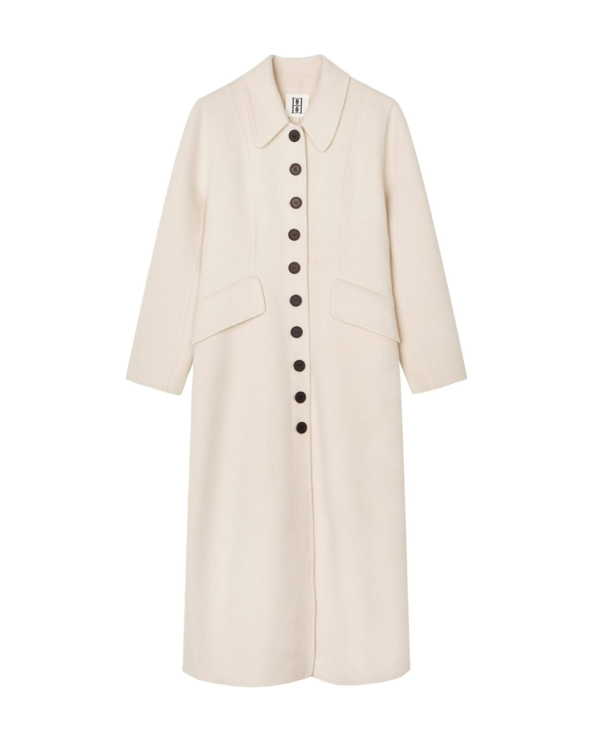 Magdalena Coat Oyster Gray
