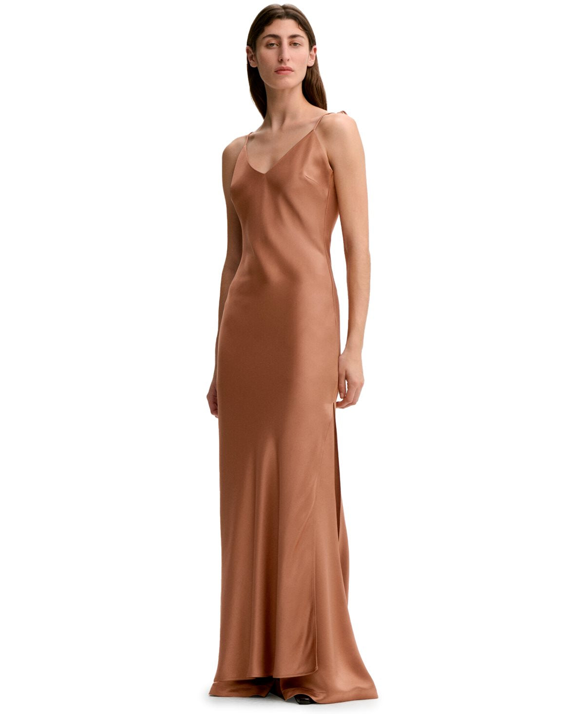 Pascale Dress Latte Brown