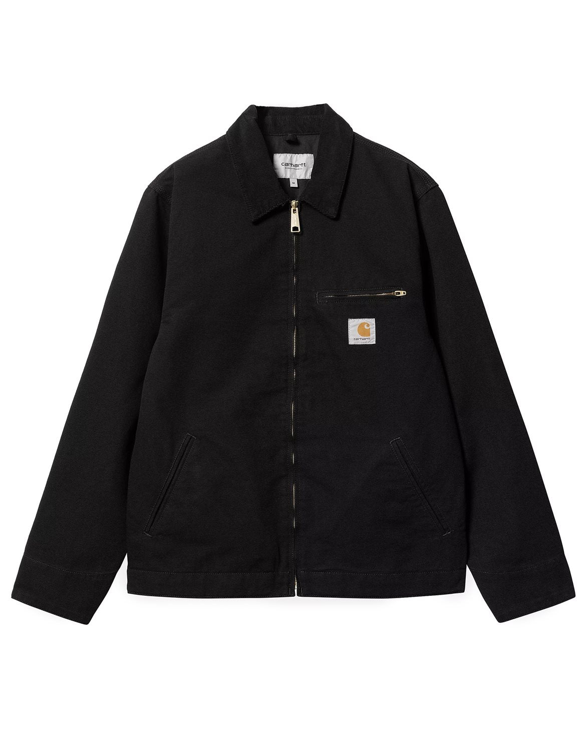 Detroit Jacket Black/Black Rinsed