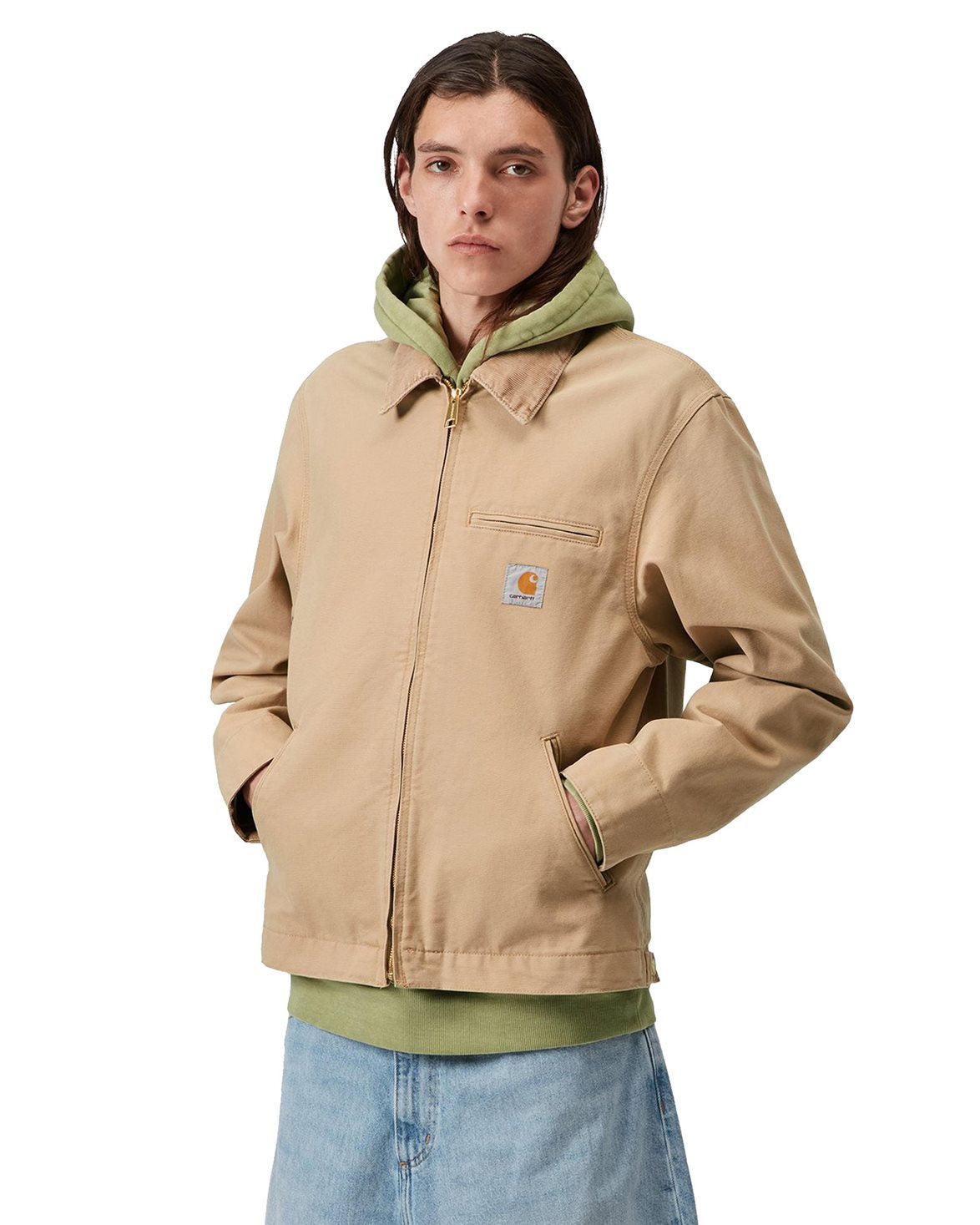 Detroit Jacket Dusty H Brown/Dusty H Brown Stone Canvas