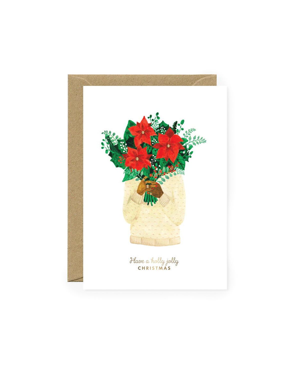 Christmas Bouquet Card