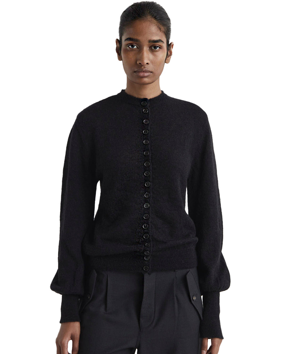 Cink Knit Cardigan Black
