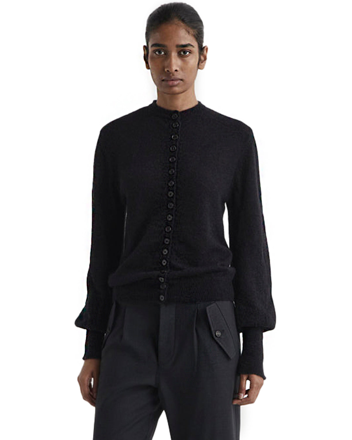 Cink Knit Cardigan Black