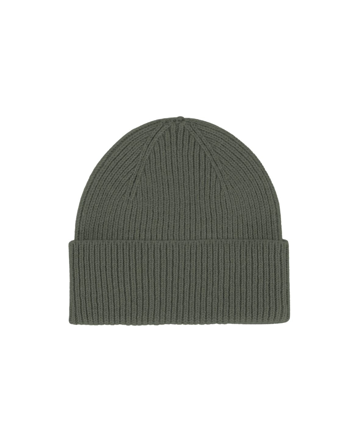 Merino Wool Beanie Dusty Olive