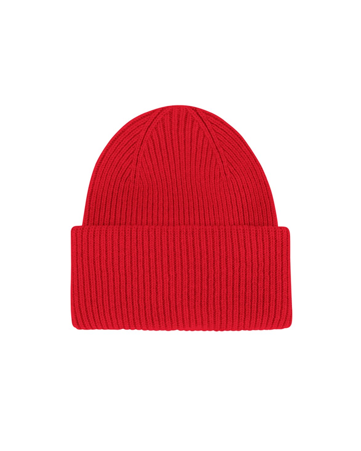 Merino Wool Hat Scarlet Red
