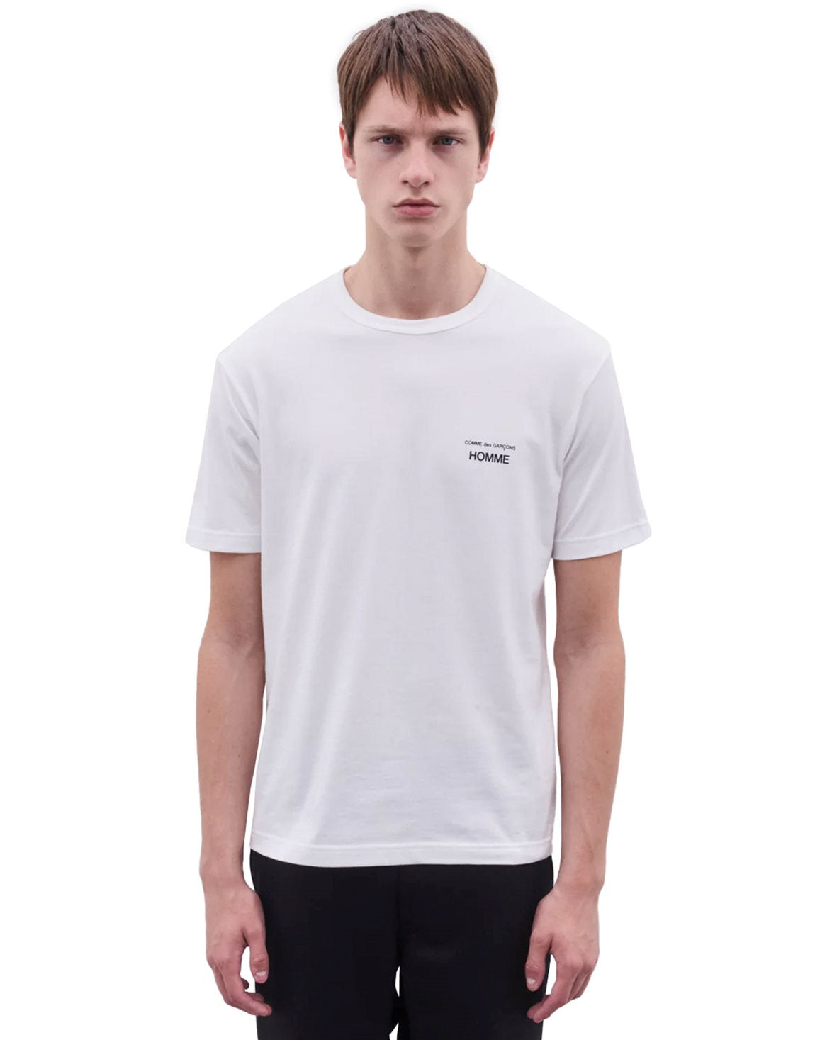 Cdg Logo T-Shirt White