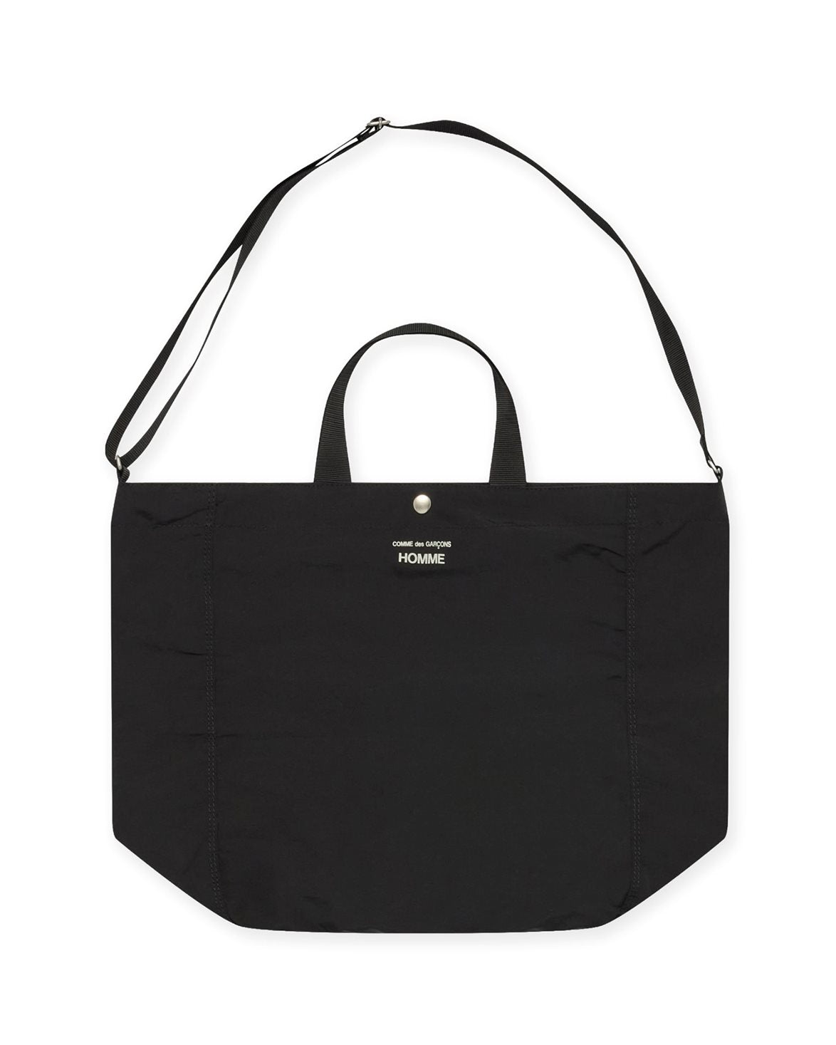 Cdg Logo Tote Bag Black