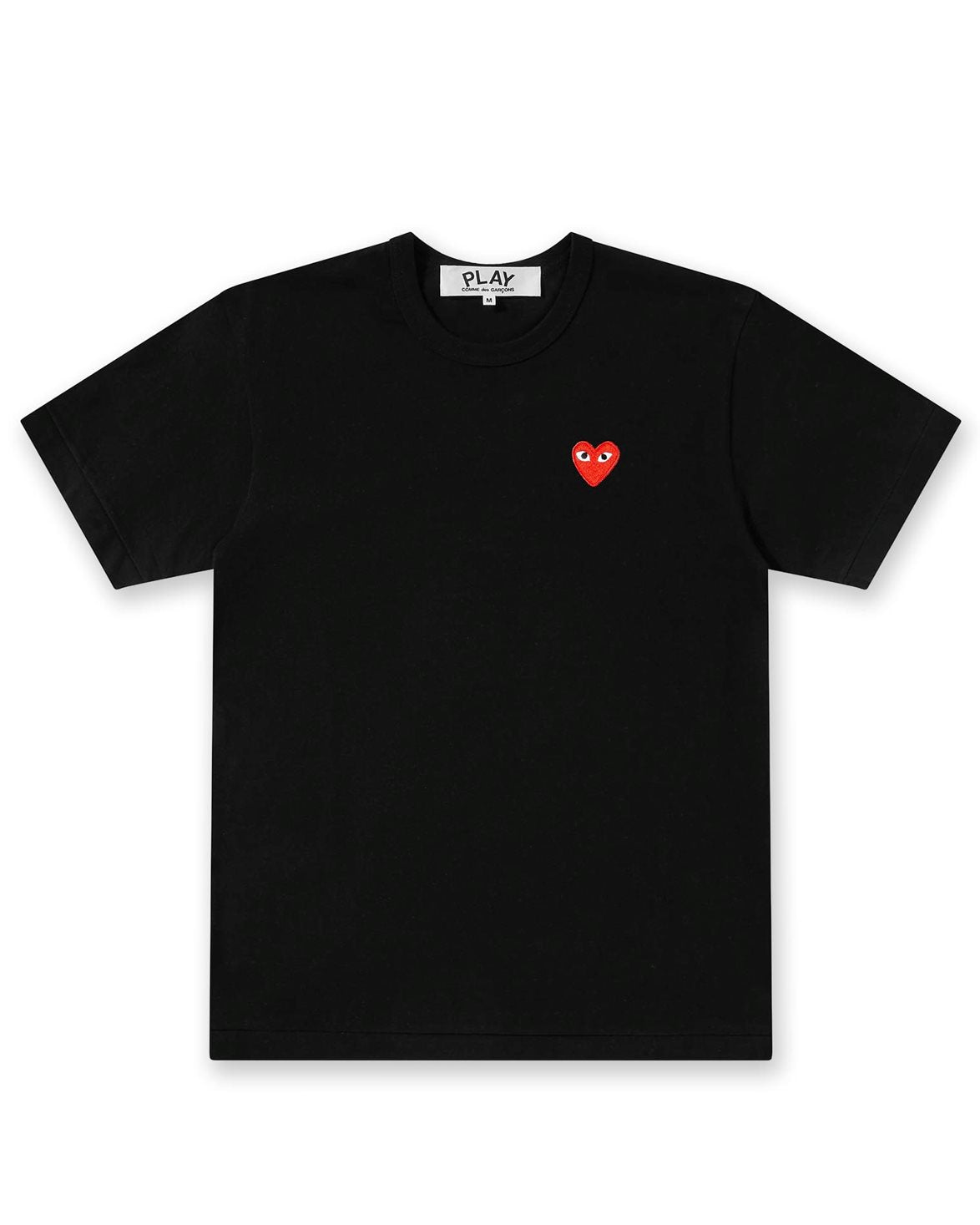 Red Heart T-Shirt Black