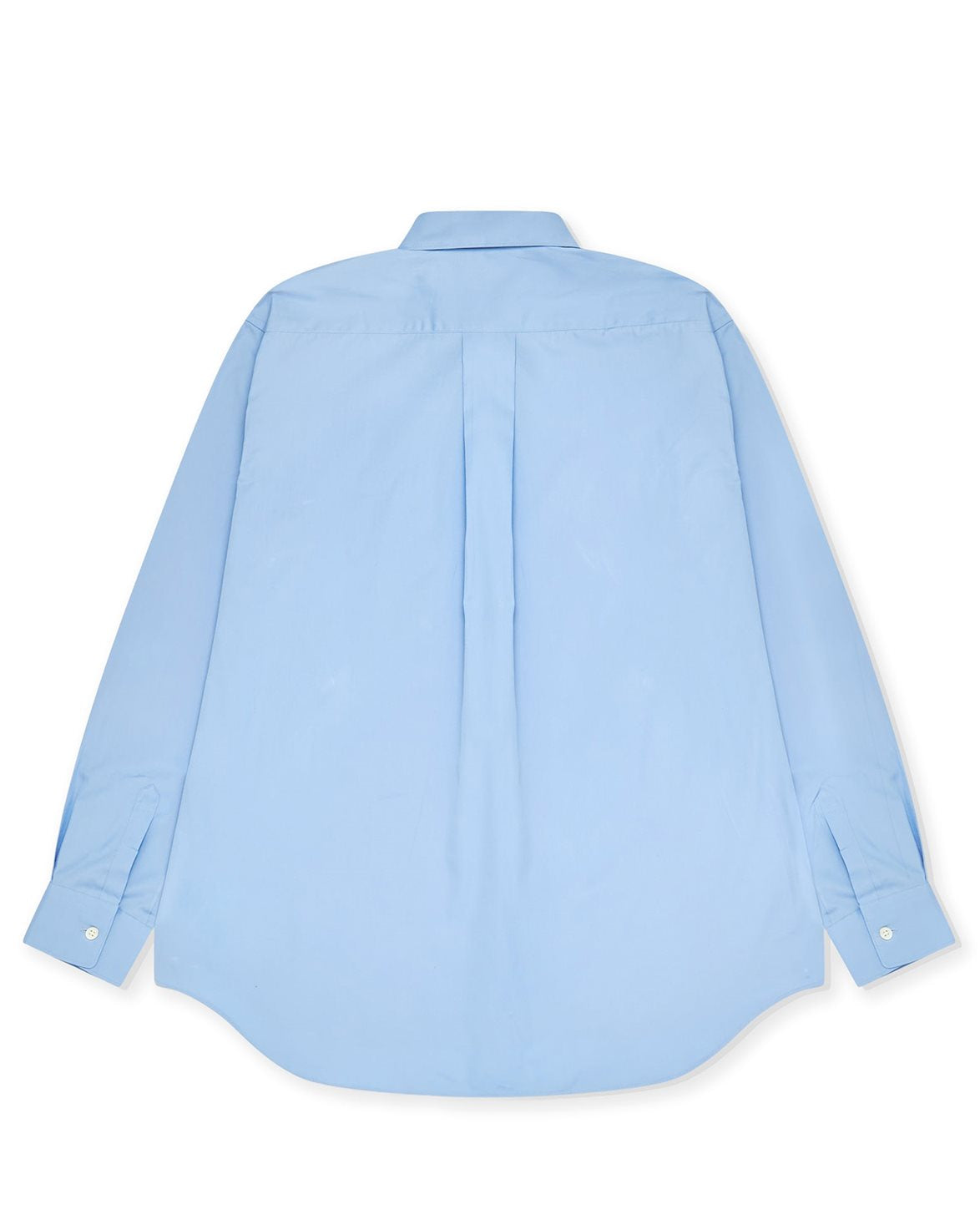 Wide Fit Cotton Shirt Sky