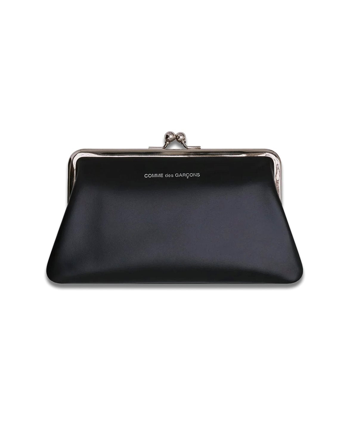 Kiss Clasp Pouch Black