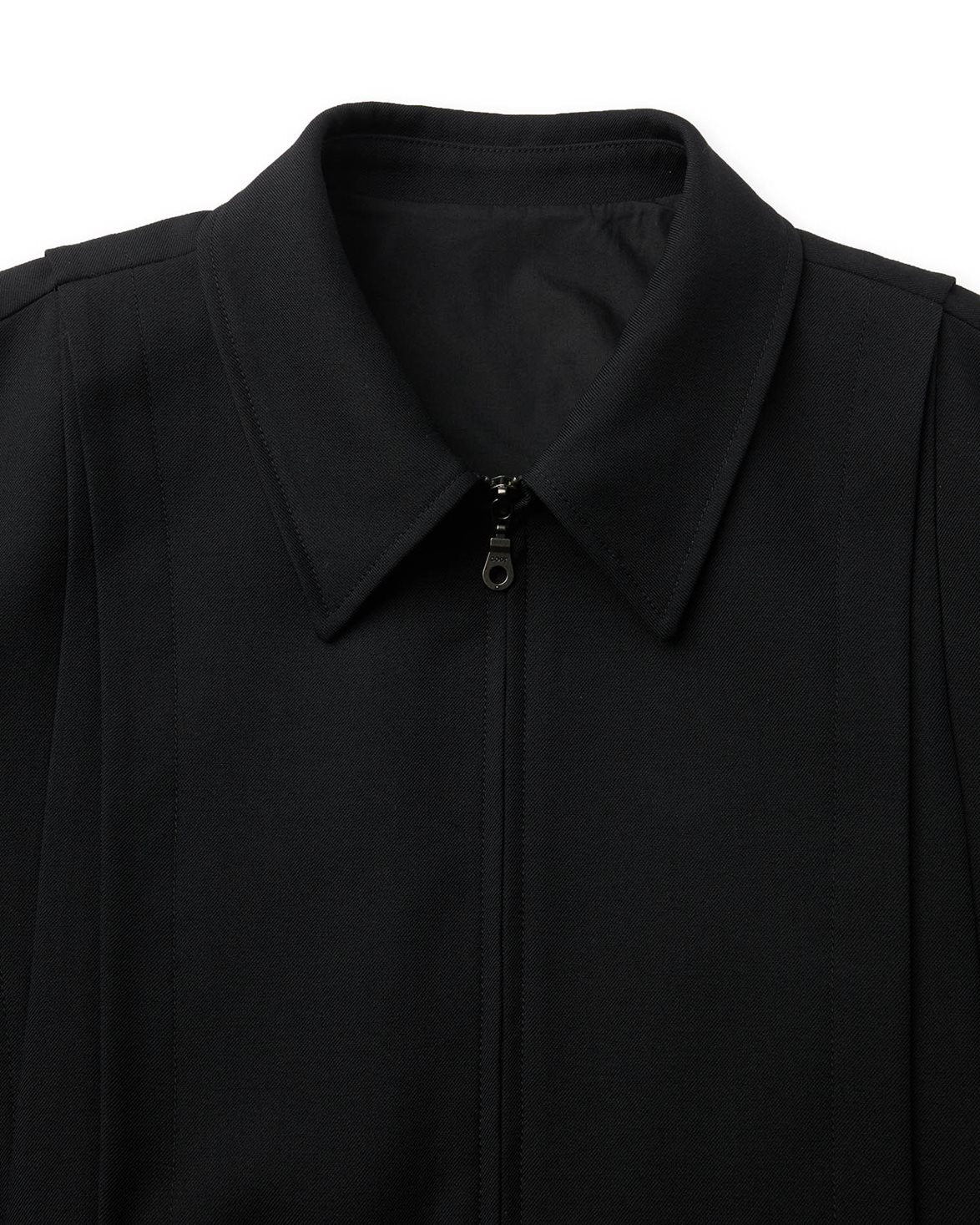 Wool Blouson Jumper Black