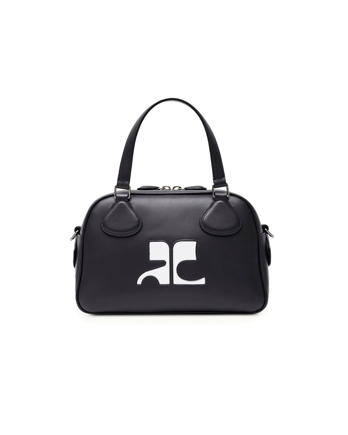 Reedition Leather Bowling Bag Black