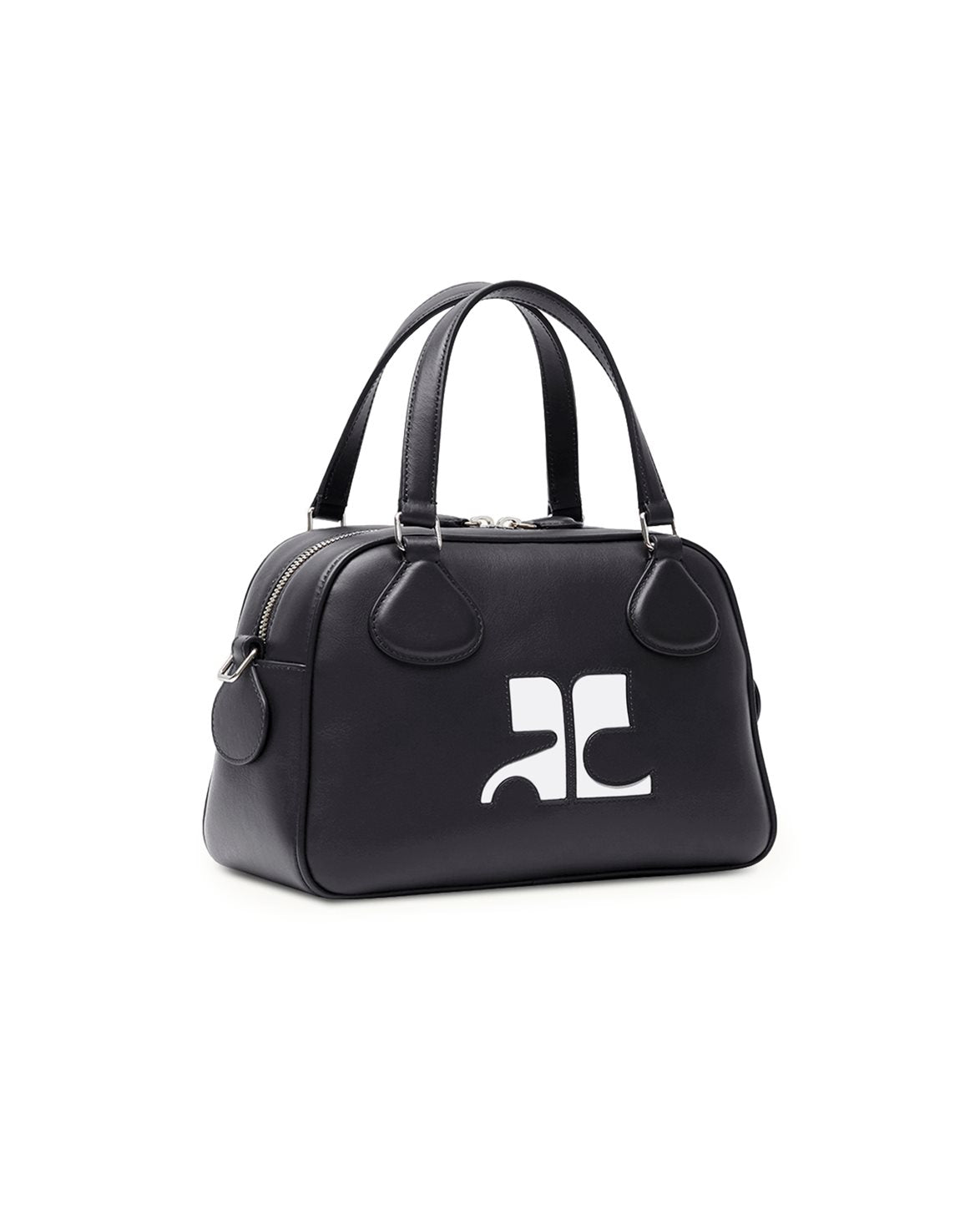 Reedition Leather Bowling Bag Black