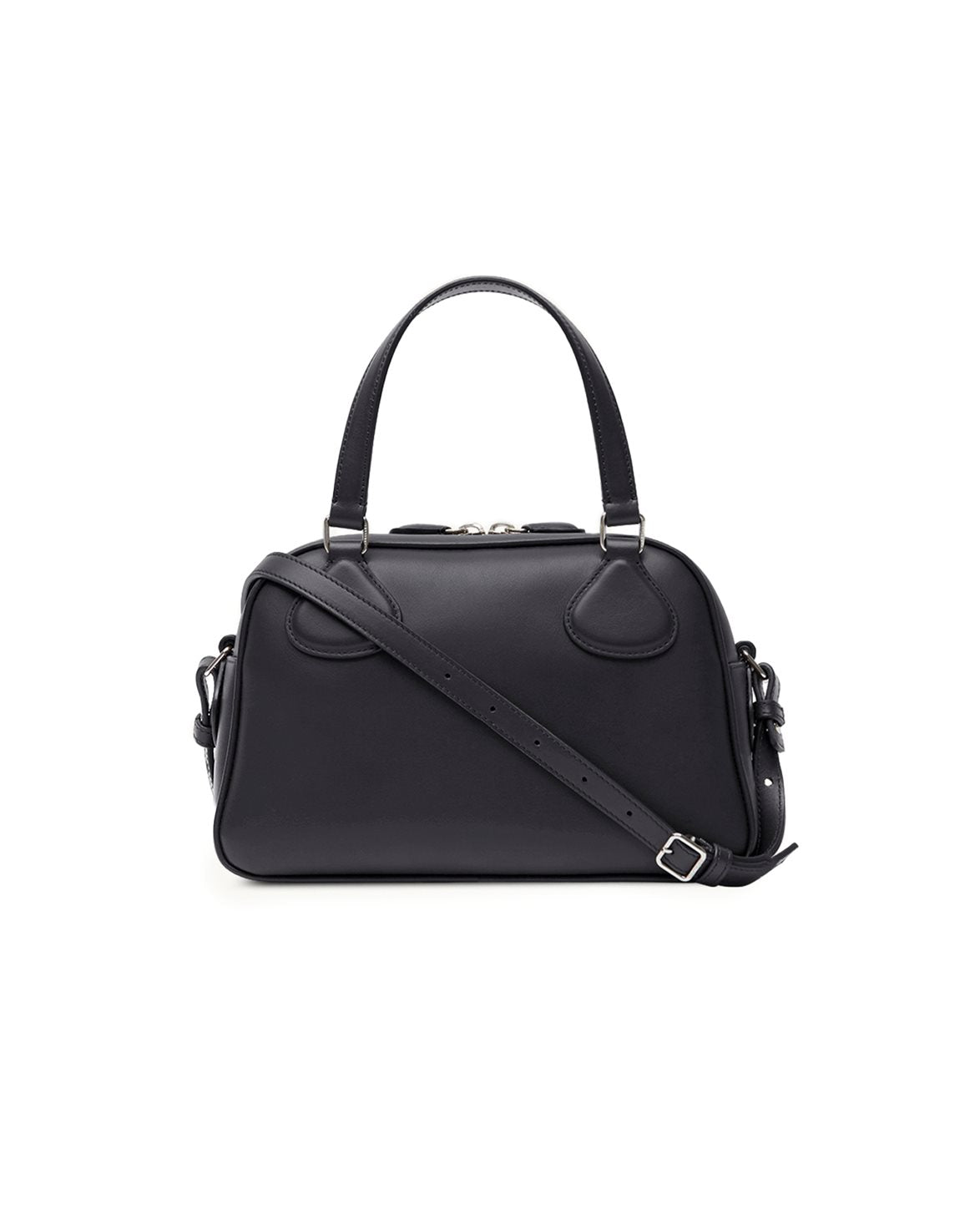 Reedition Leather Bowling Bag Black