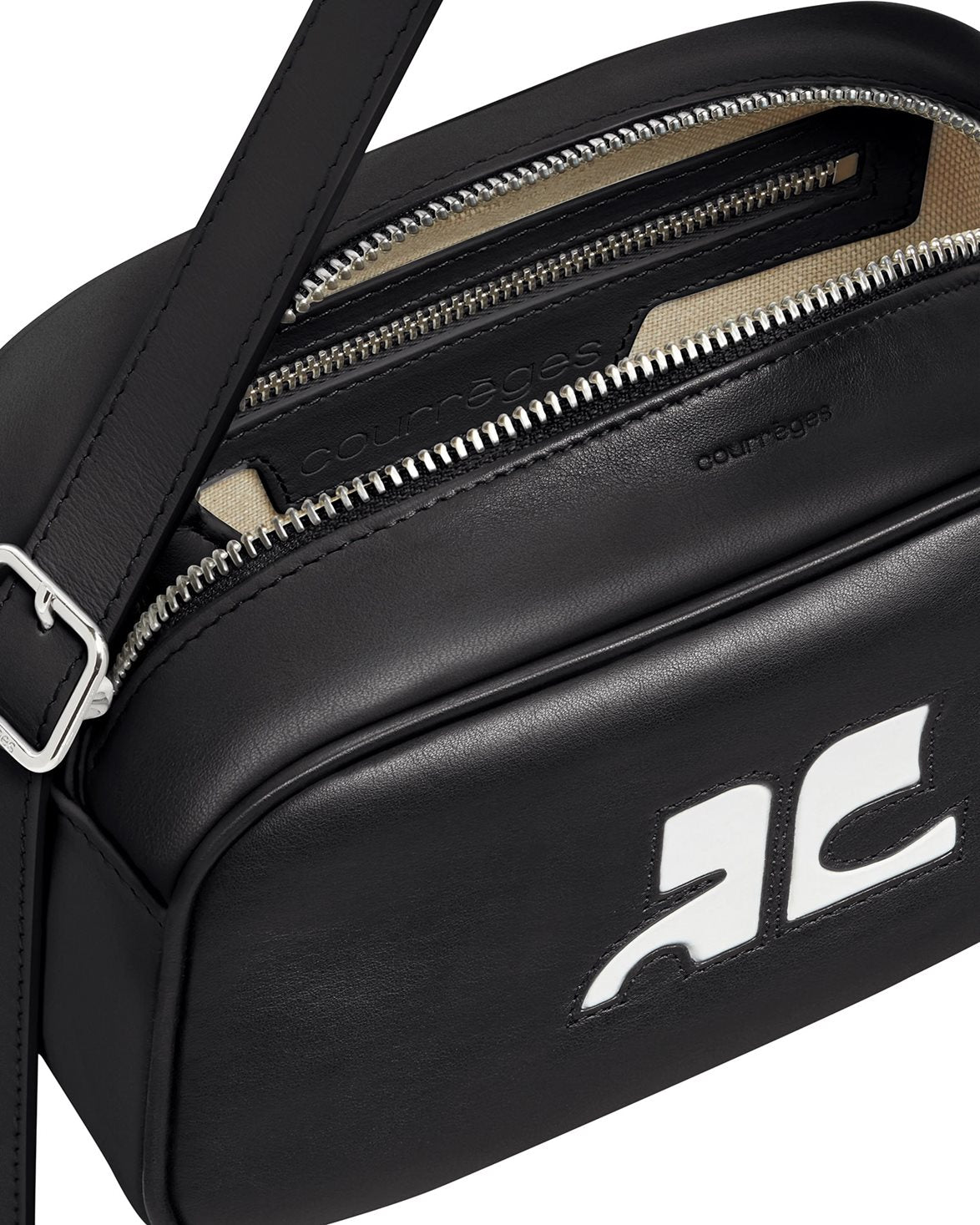 Reedition Leather Camera Bag Black