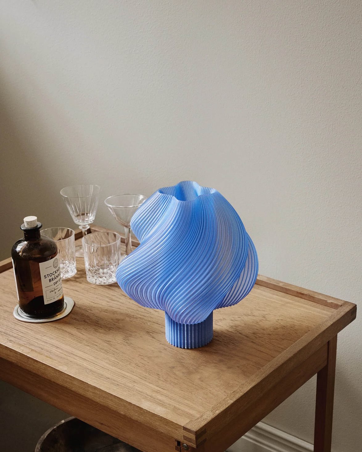 Soft Serve Table Lamp Regular Sorbet Blueberry