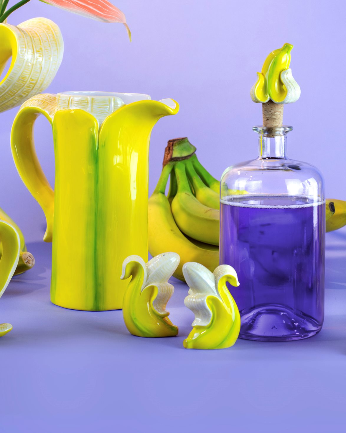 Banana Romance Salt & Pepper Set Yellow
