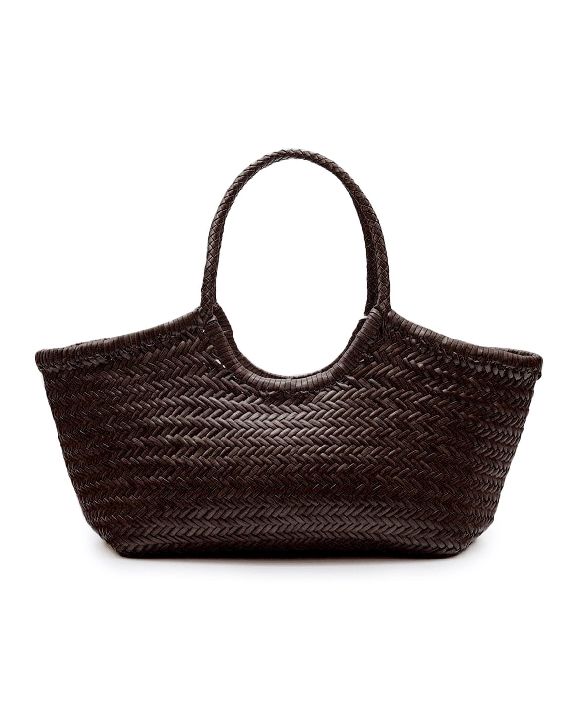 Nantucket Basket Big Dark Brown
