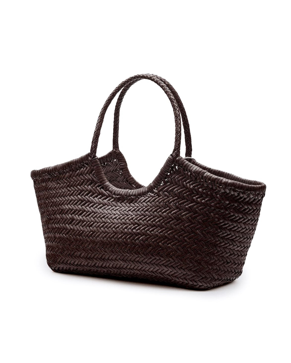 Nantucket Basket Big Dark Brown