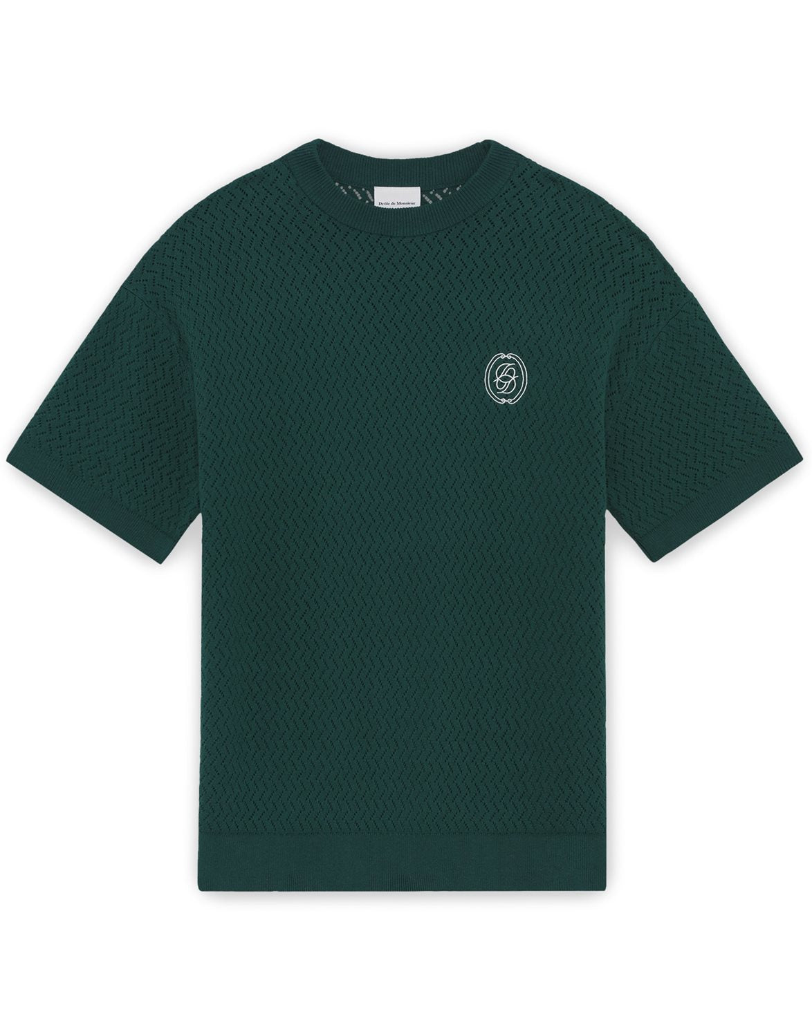 D Mirroir Piqué T-Shirt Green
