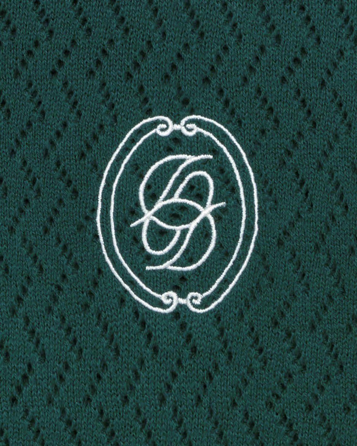 D Mirroir Piqué T-Shirt Green