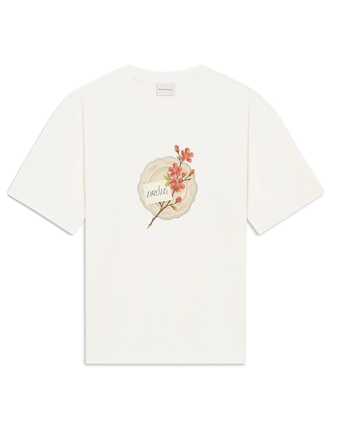 Drôle Porcelaine T-Shirt Off White