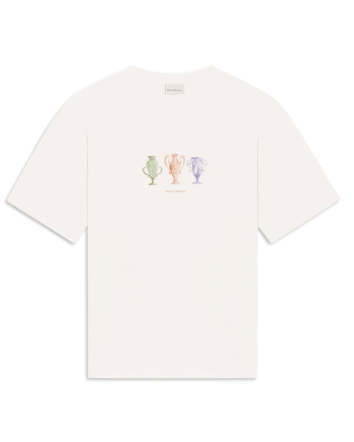 Drôle Signature T-Shirt Off White
