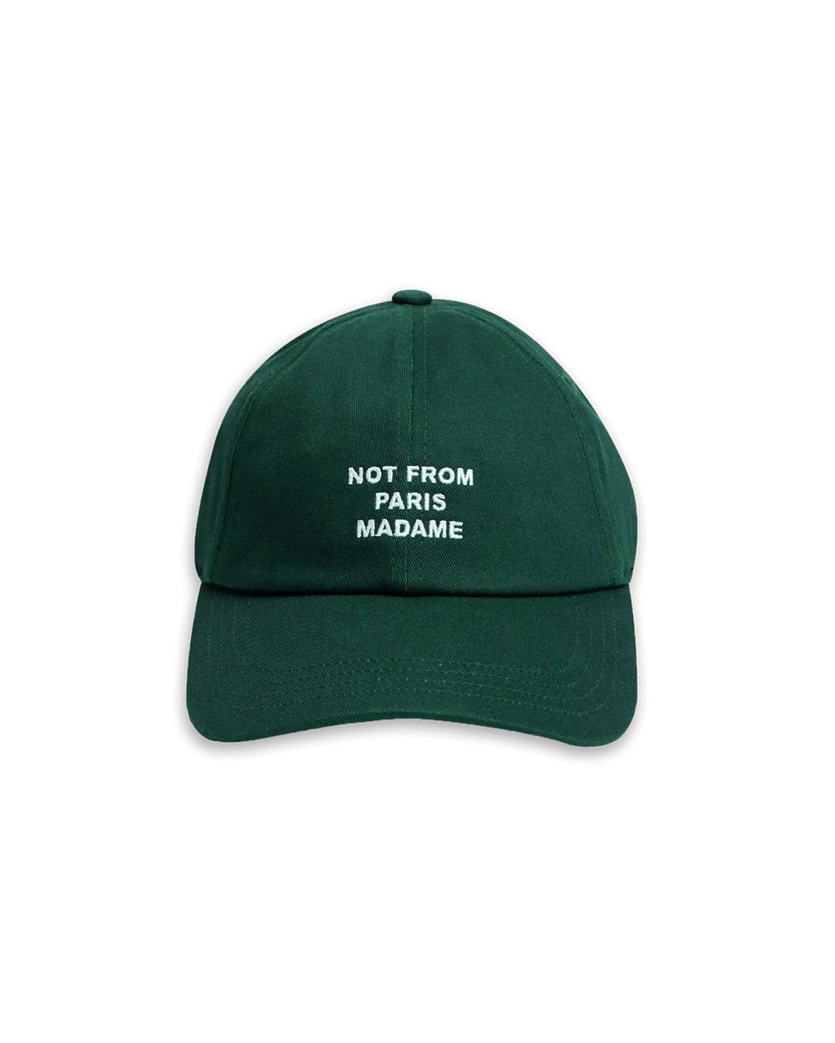 Slogan Cap Dark Green