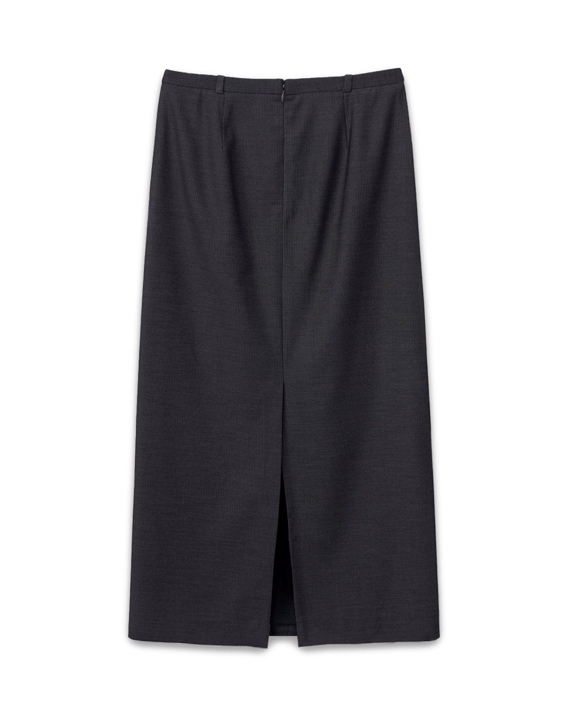 Striped Maxi Skirt Grey Stripe