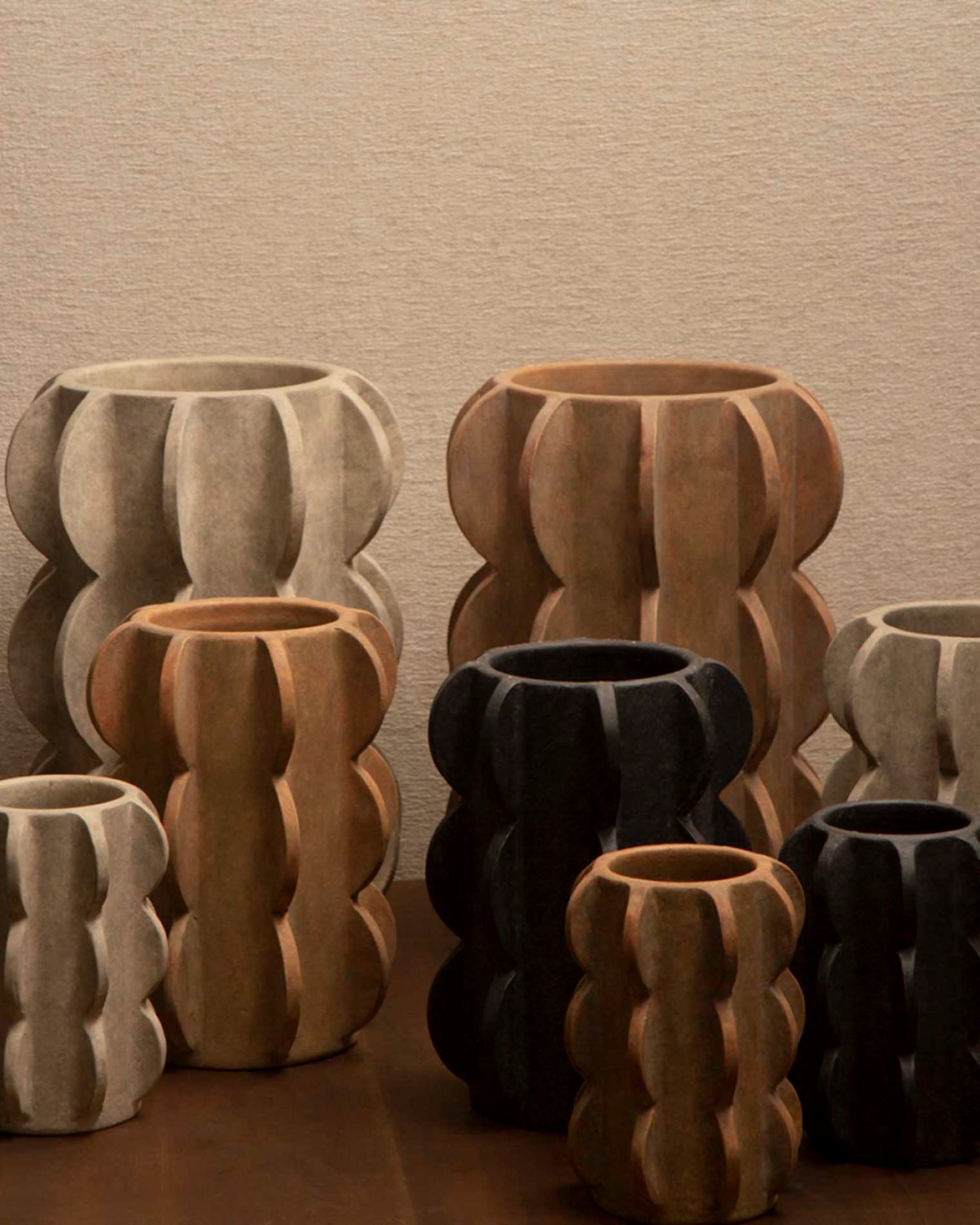 Arcissimo Vase Small Brown