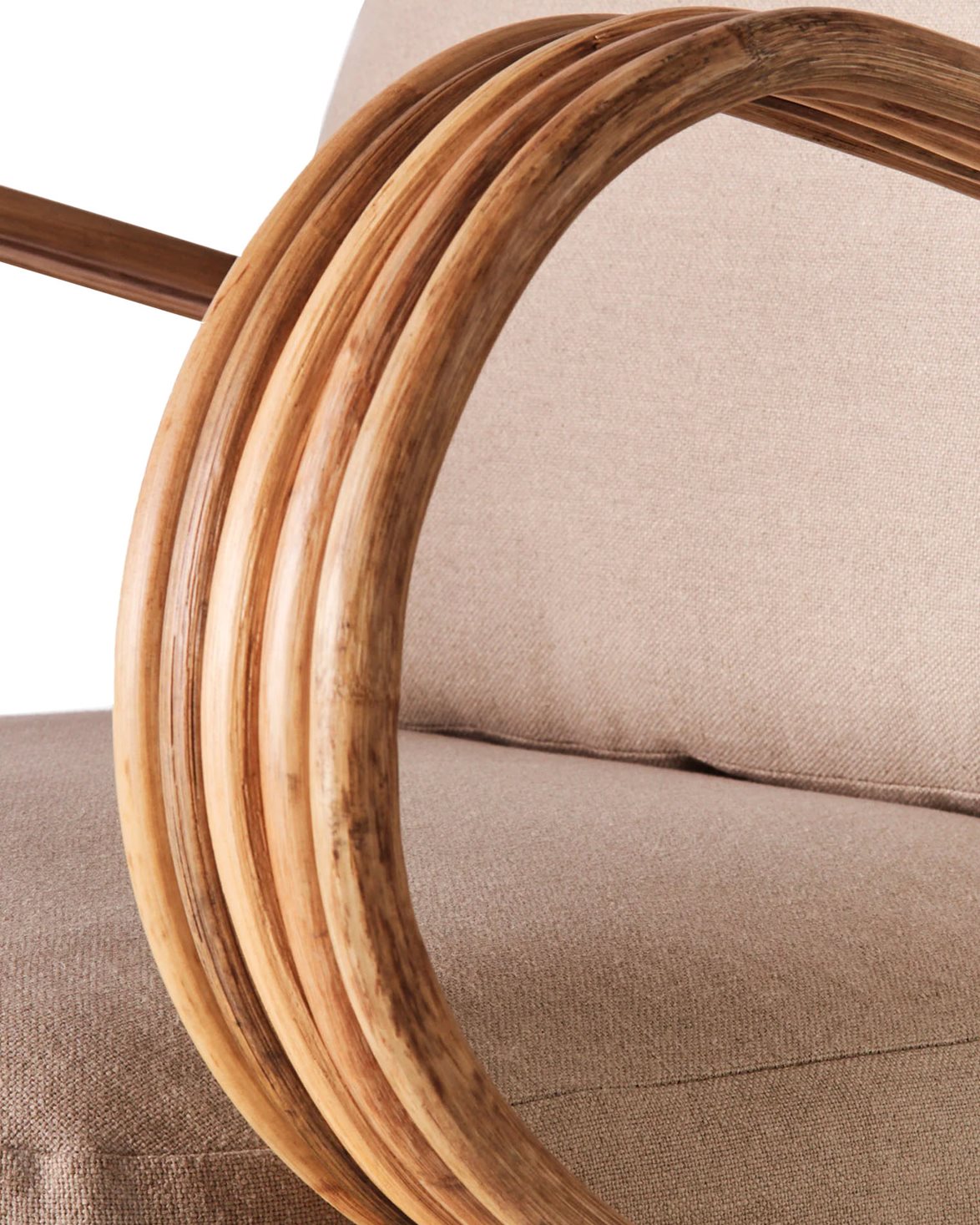 Bamboo Lounge Chair Natural