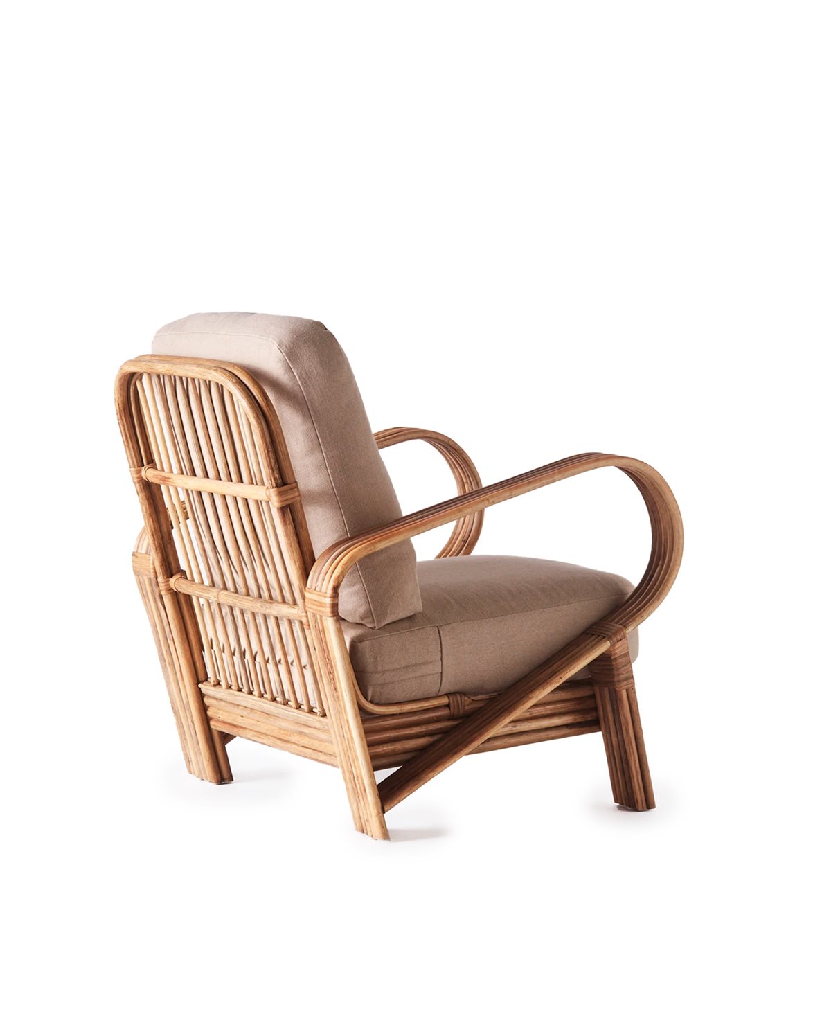Bamboo Lounge Chair Natural