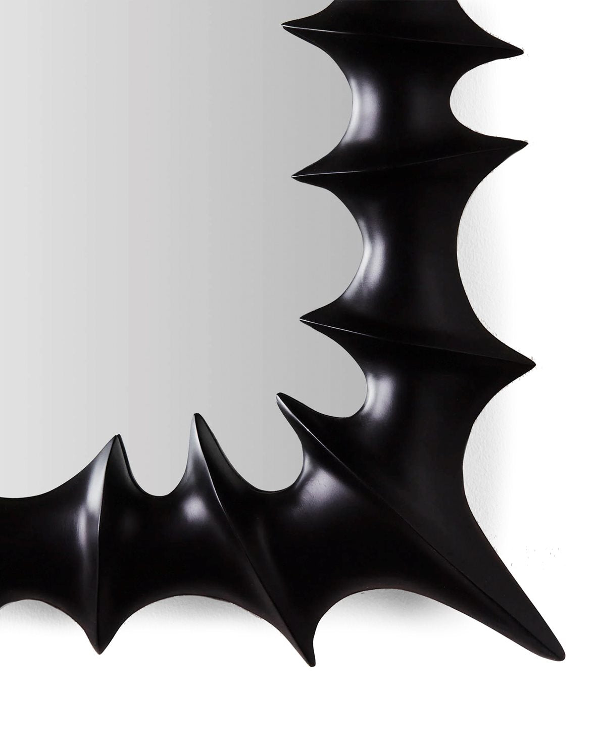 Brutalist Mirror Large Black