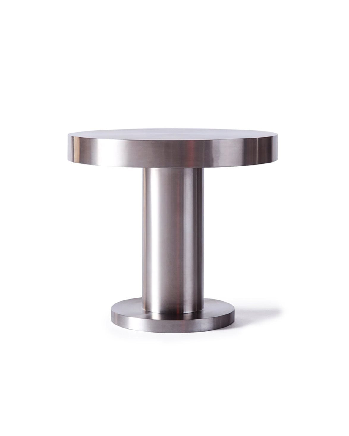 Cufflink Side Table Stainless Steel