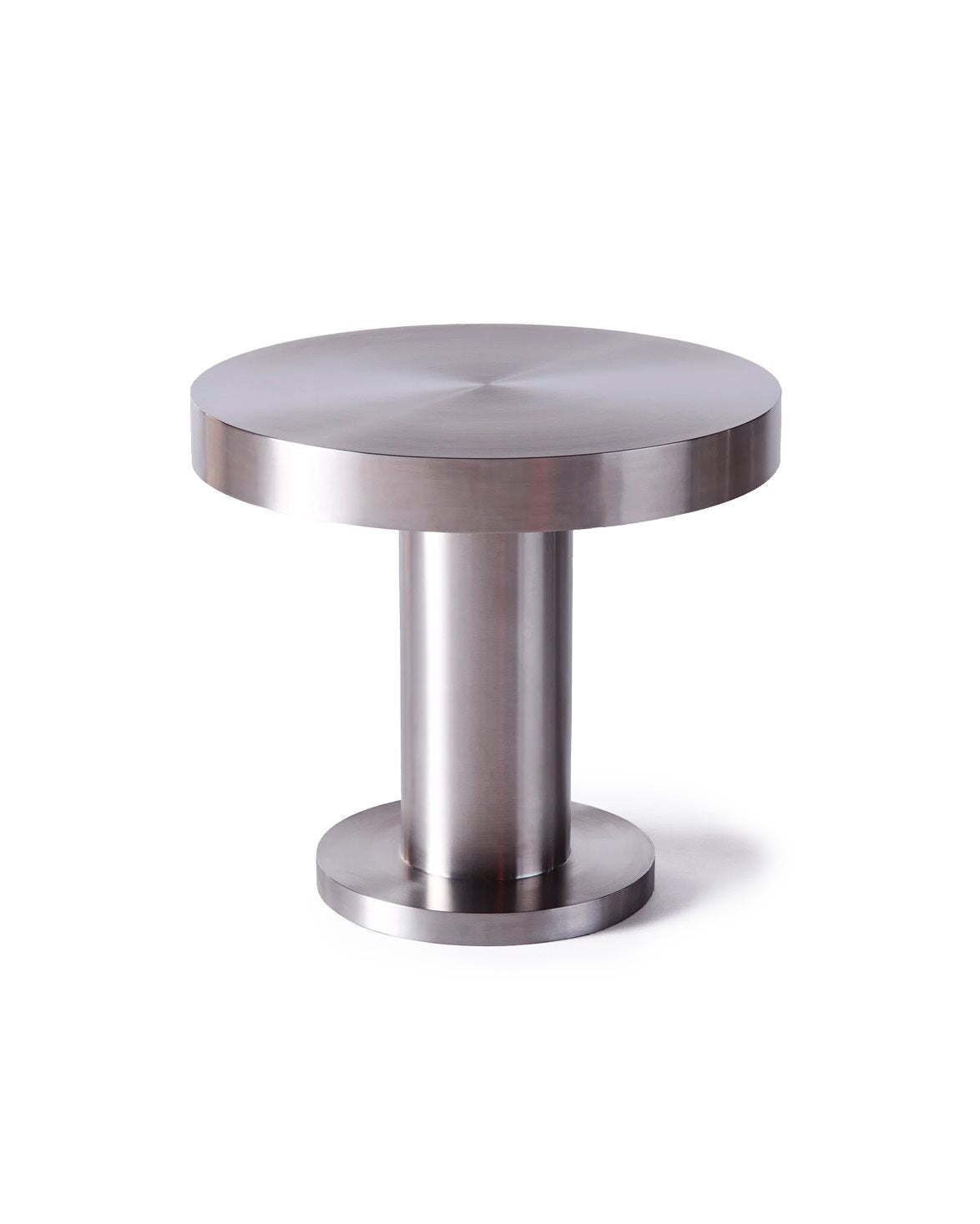 Cufflink Side Table Stainless Steel