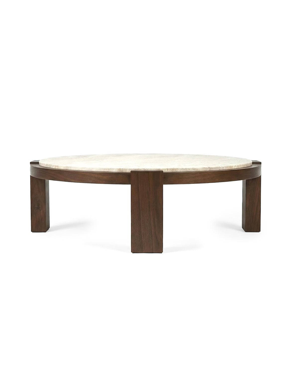 Dean Coffee Table Travertinewalnut
