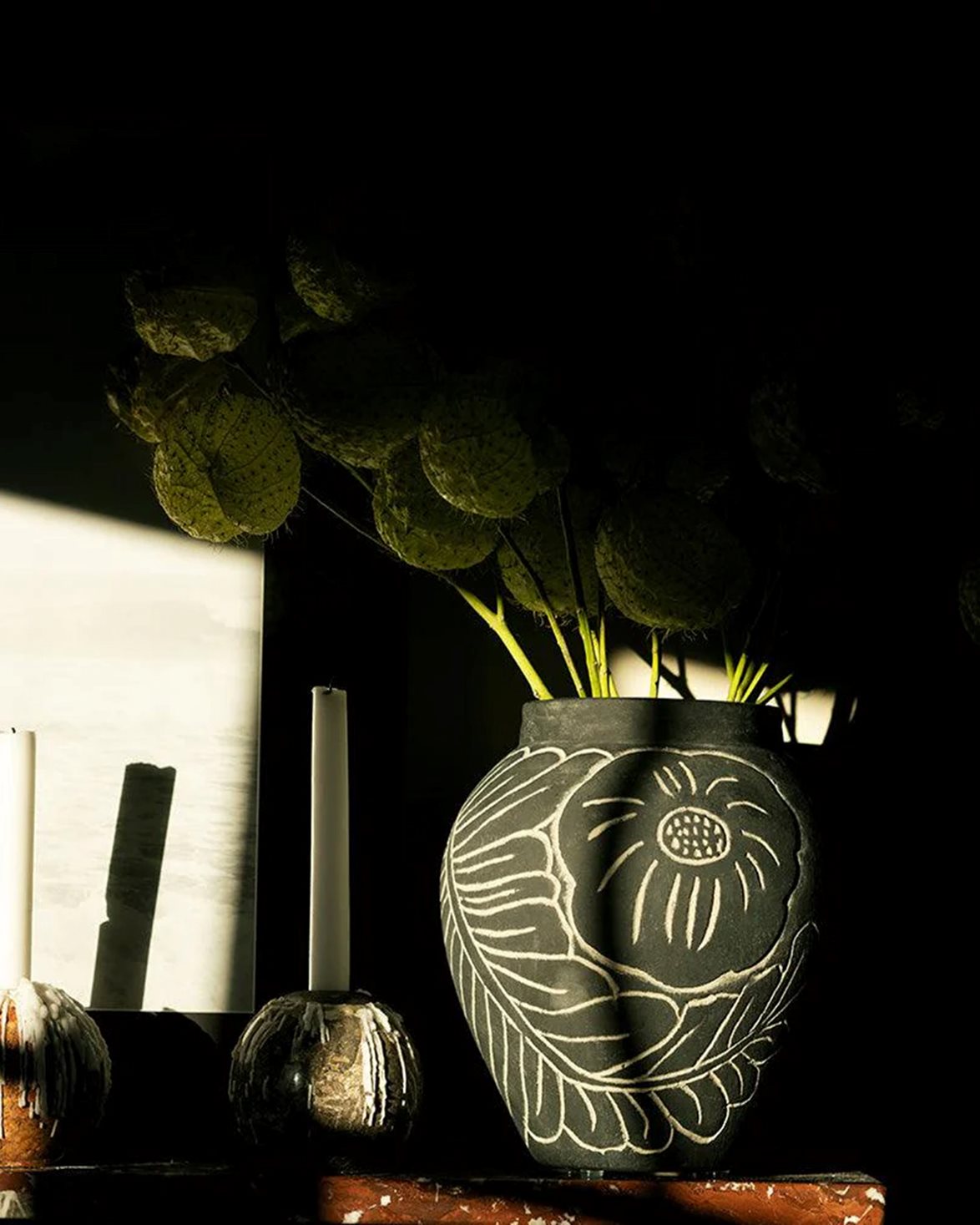 Frida Vase Small Black