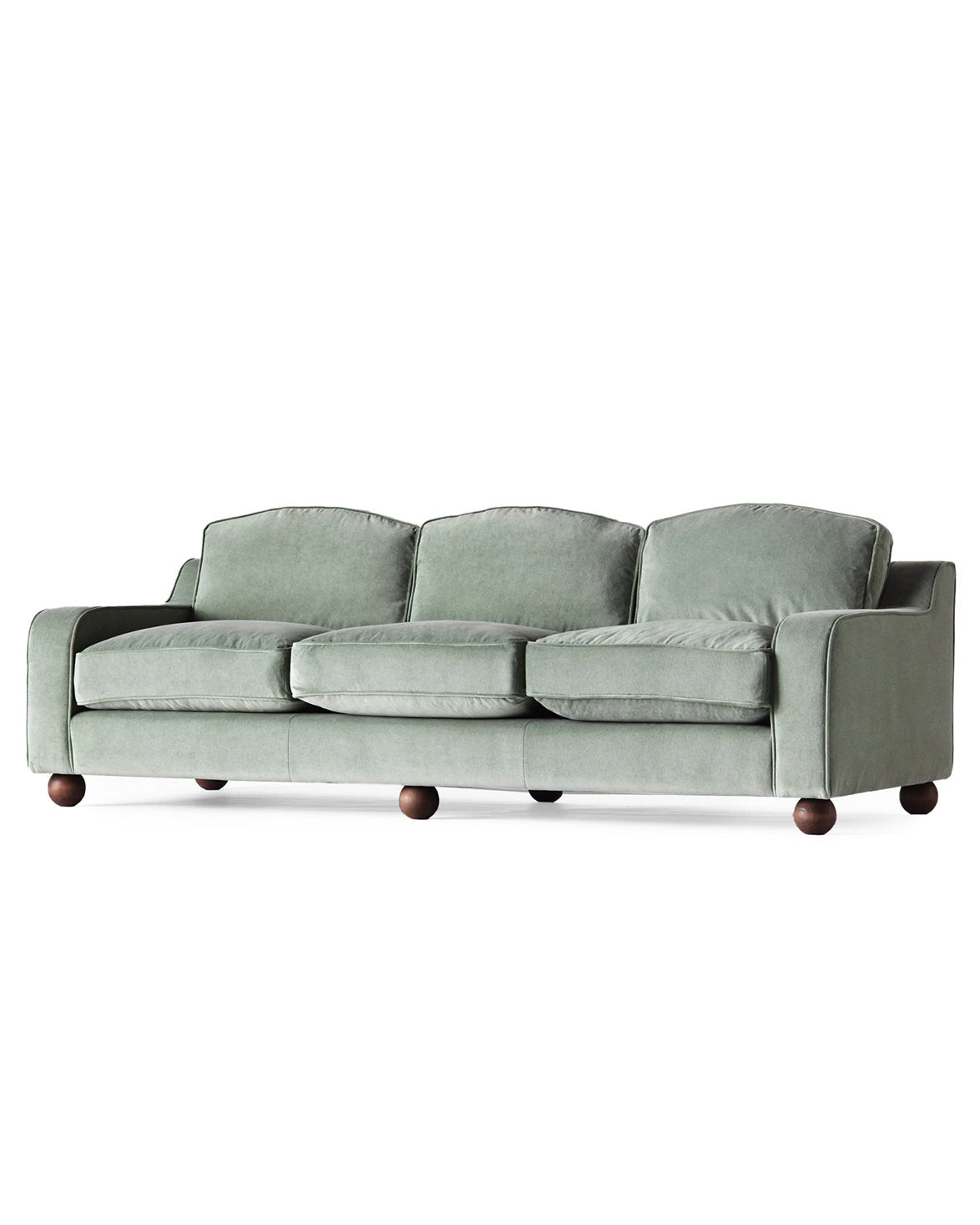 Lola Sofa Green Velvet