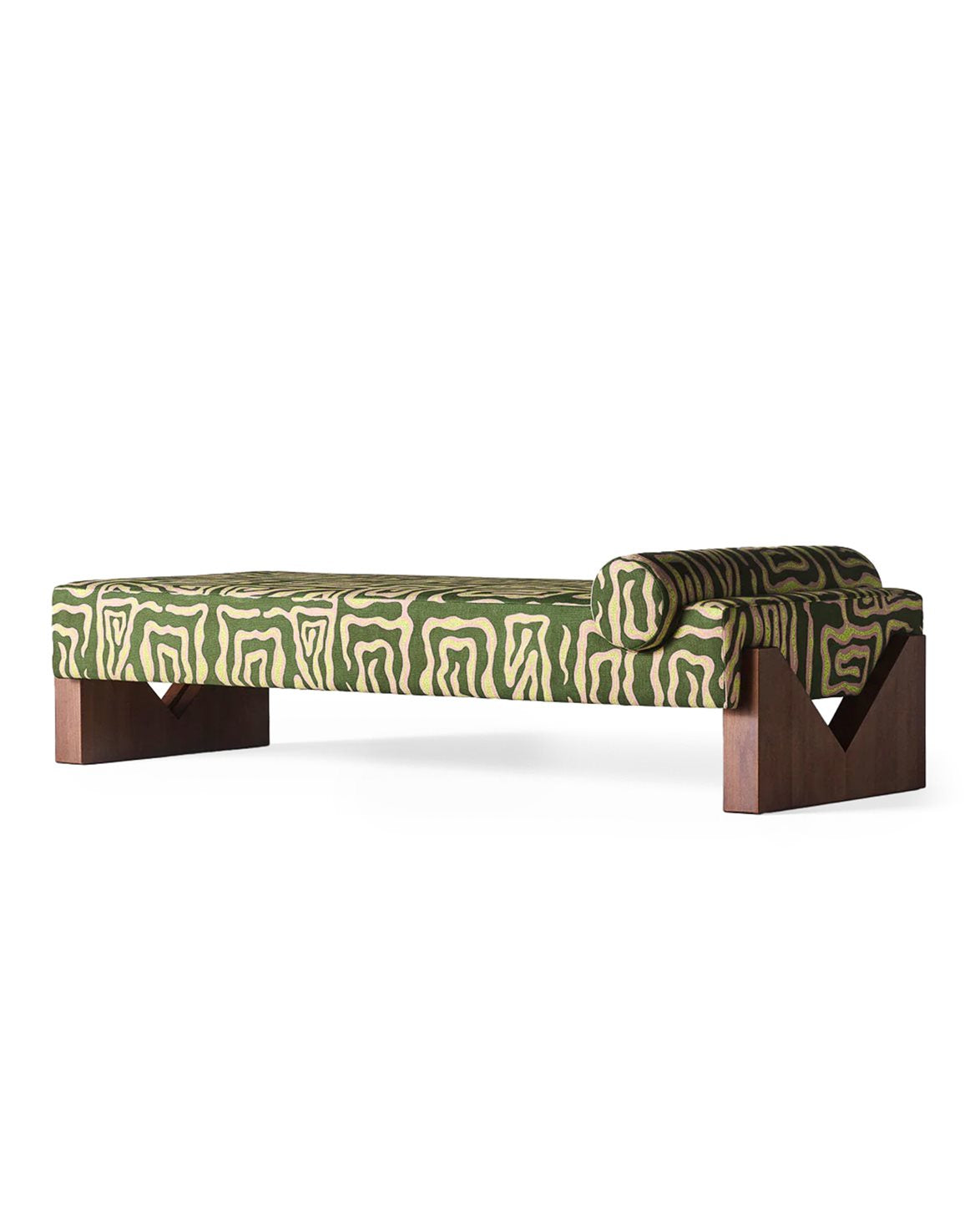 V Daybed Beaten Track Green