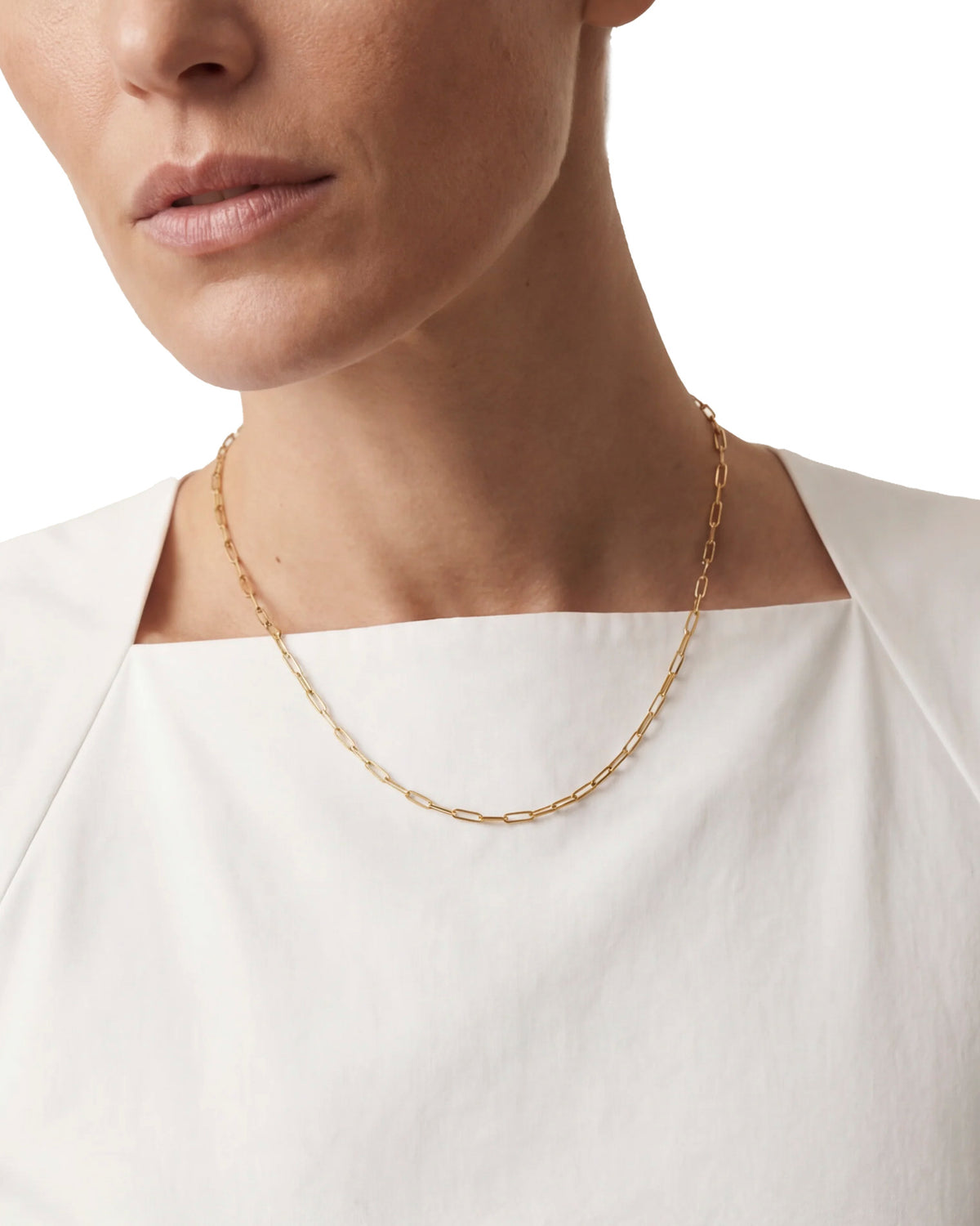 Fine Chain Necklace Gold