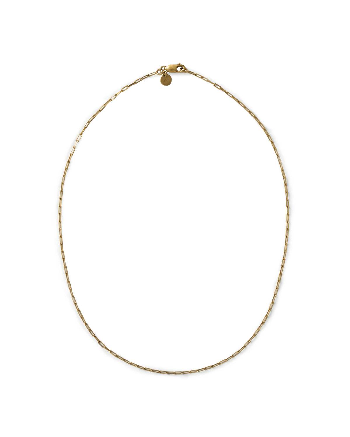 Fine Chain Necklace Gold