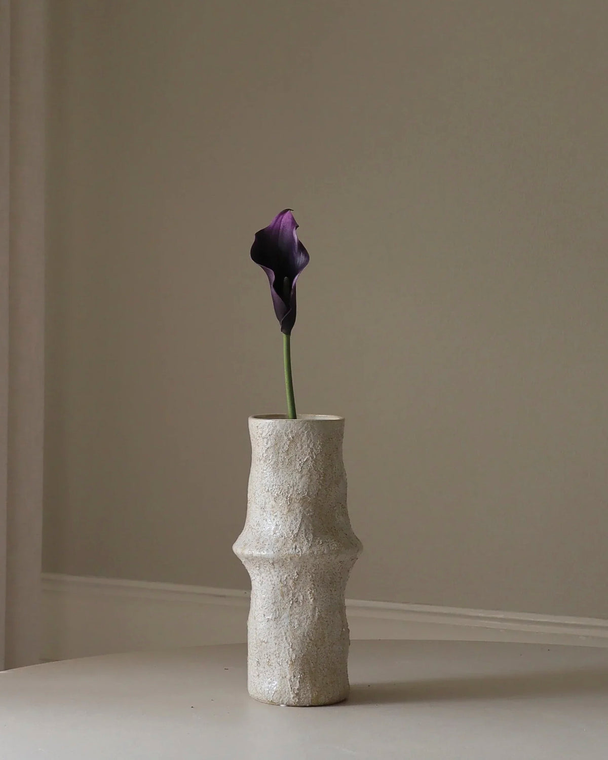 Calla Lily Flower Dark Purple