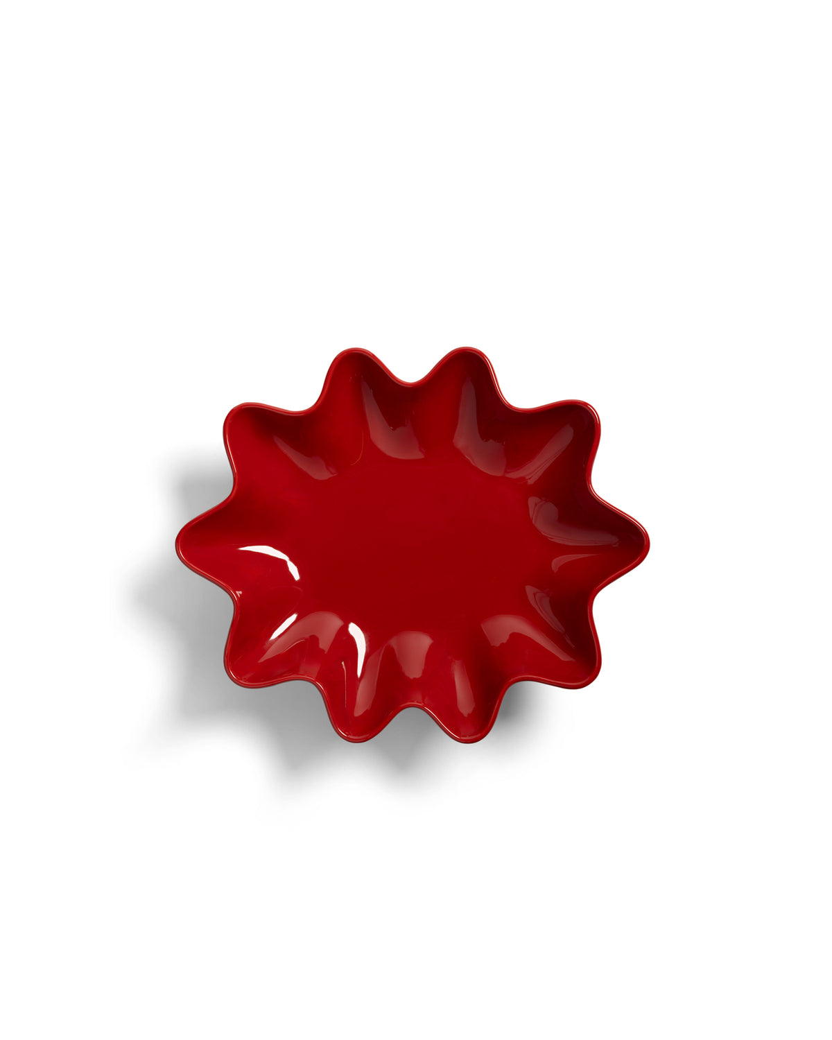 Bowl Sun Oval S Burgundy