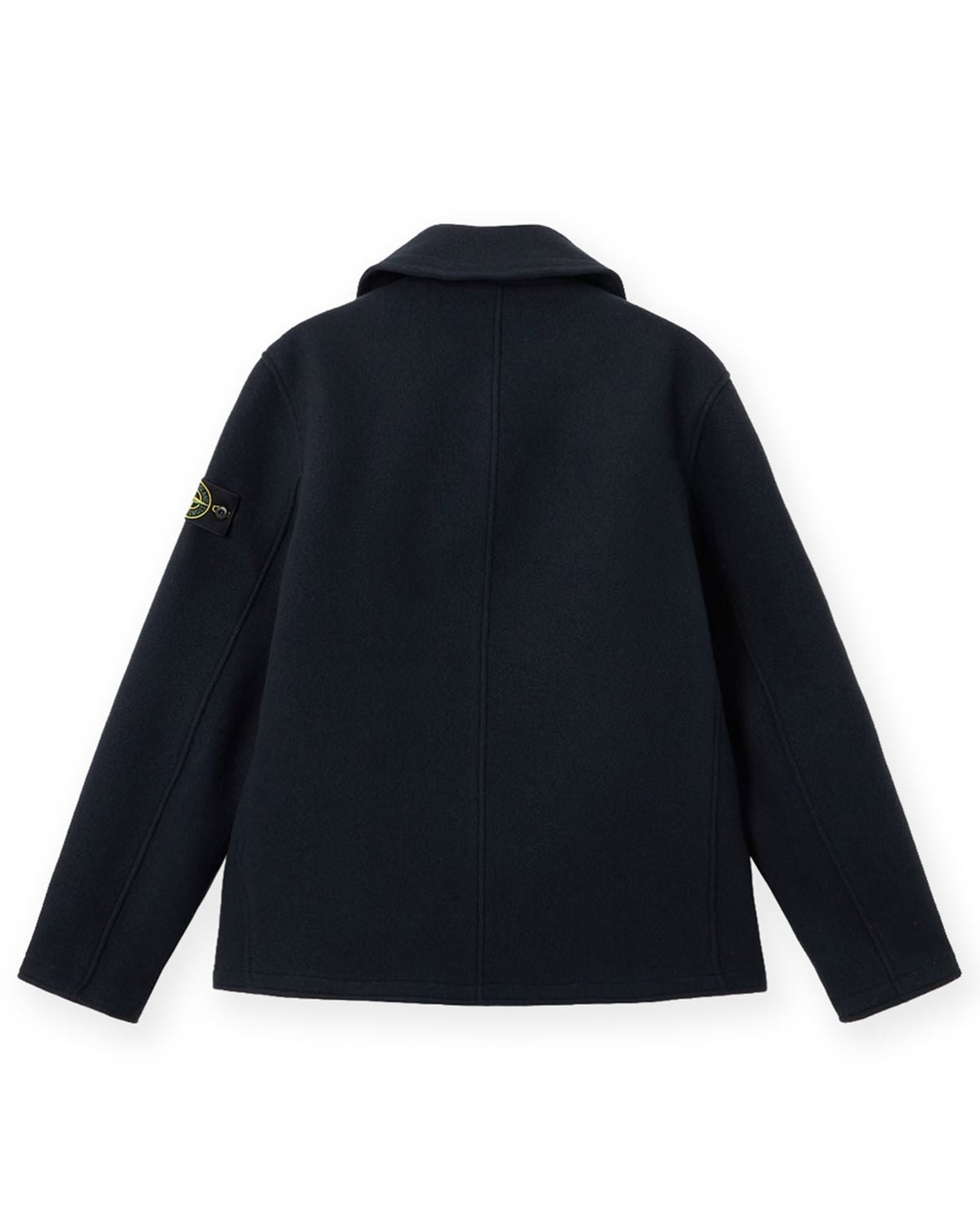 4100040 Heavy Melton Peacoat