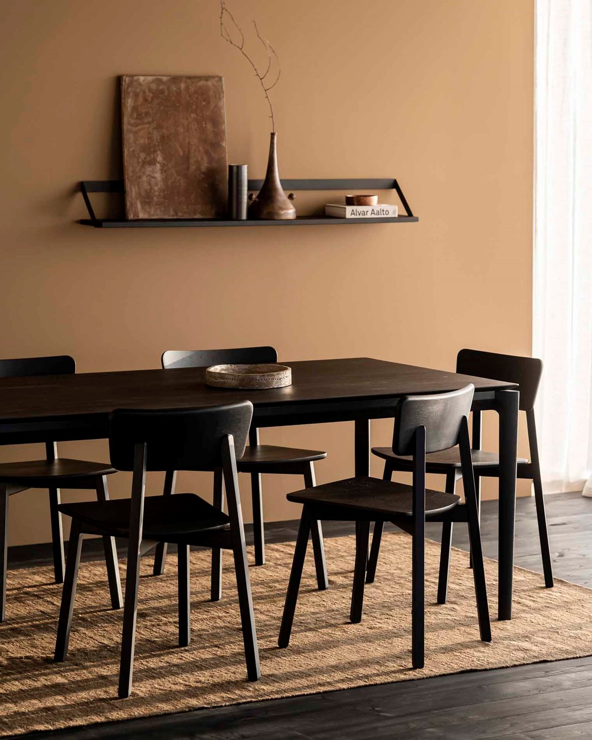 Bok Dining Table Oak Black