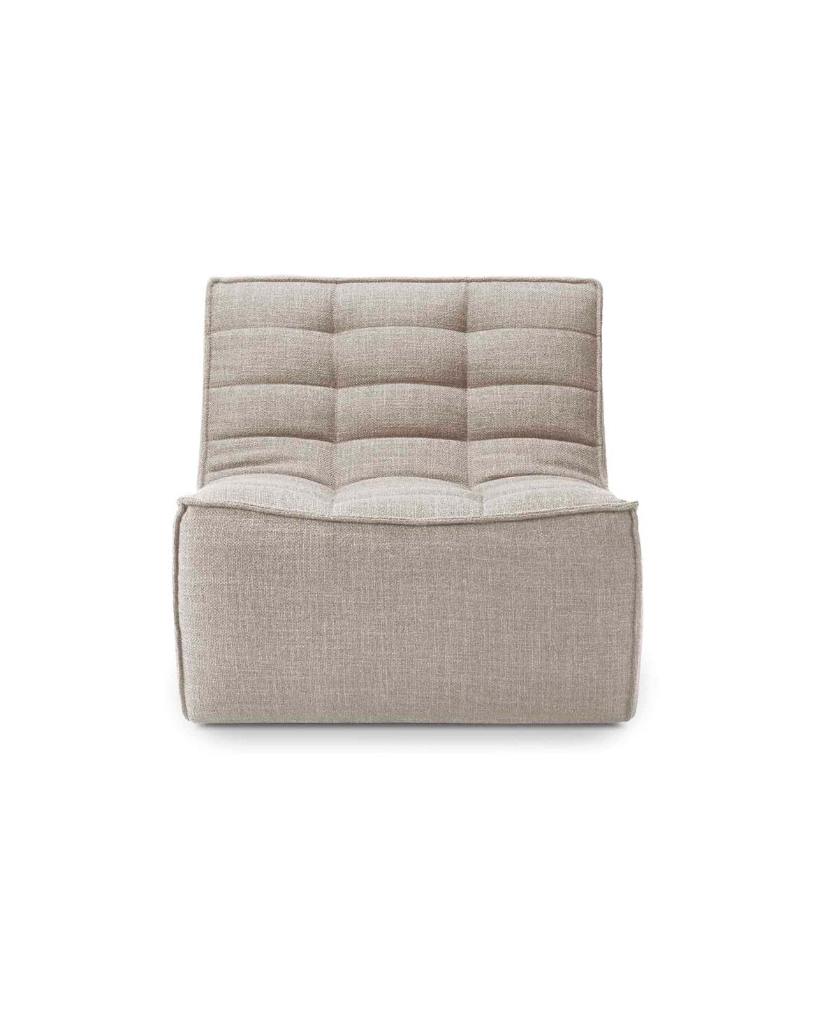 N701 Sofa 1-Seater Beige
